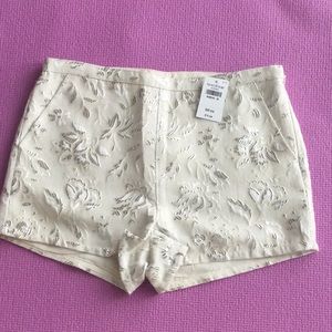 NWT ABERCROMBIE & FITCH BROCADE SHORTS